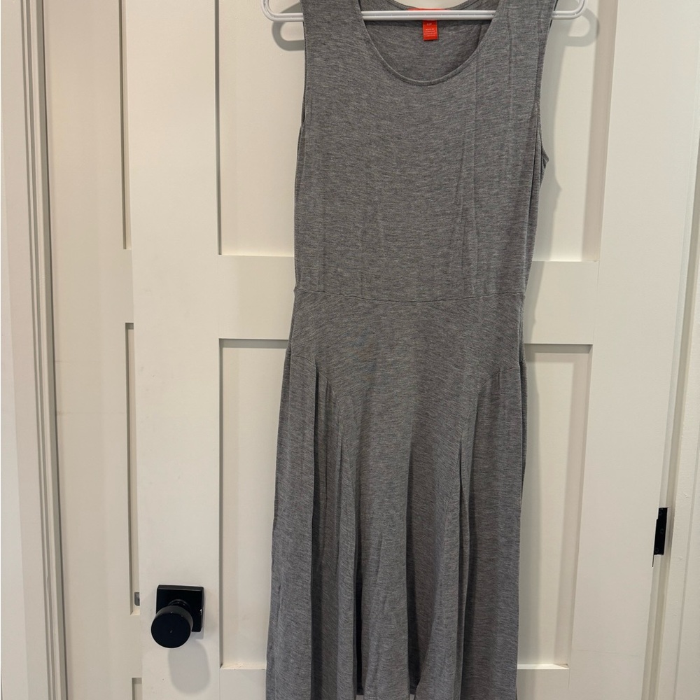 Joe Fresh Heather Gray Midi Dress